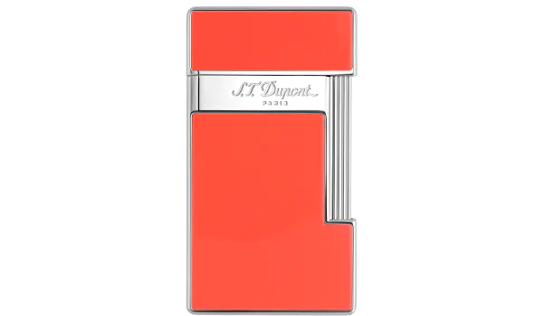 S.T. Dupont Slimmy öngyújtó Coral Lacquer Chrome 028006